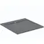 Ideal Standard i.Life - Duschwanne 100 x 100 cm | Rutschfest | Grau
