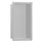 Hansgrohe XtraStoris Original - Wandnische mit Rahmen | 30 x 15 x 10 cm | Betongrau
