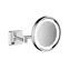 Hansgrohe AddStoris - Kosmetikwandspiegel mit LED-Beleuchtung | Chrom