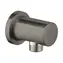 Grohe - Wandwinkel, gebürstetes dunkles Graphit