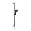 Hansgrohe - Duschkopf-Set mit Stange und Schlauch, 3 Strahlarten, EcoSmart, matt schwarz
