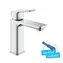 Grohe - Waschtischarmatur mit Push-Open-Auslauf, Chrom