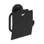 Villeroy & Boch - Toilettenpapierhalter, matt schwarz