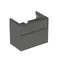 Geberit - Waschtischunterschrank, 73 x 47 x 62 cm, 2 Schubladen, Lava