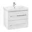 Villeroy & Boch - Waschtischunterschrank, 63 x 51 x 45 cm, 2 Schubladen, Kristallweiß