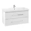 Villeroy & Boch - Waschtischunterschrank, 98 x 51 x 45 cm, 2 Schubladen, Kristallweiß