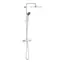 Grohe - Duschset 310 mit Wandthermostat und Ablage, 3 Strahlarten, Chrom