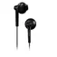 Panasonic RP-TCM55E-K schwarz / Kopfhörer mit Mikrofon in den Ohren / 3,5-mm-Klinke / 1,2 m