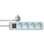 Solight Verlängerungskabel 4 Steckdosen - Länge 2 m - Schalter / SOLID