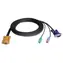 Aten KVM-Kabel HD15-SVGA+PS/2 / 2m