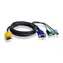 Aten KVM-Kabel HDB15-SVGA+USB+PS2 / 1,8 m