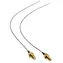Akasa A-ATC01-220GR I-PEX MHF4L Antenne / Zusatzantenne I-PEX MHF4L auf RP-SMA / 22cm / 2St