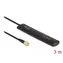 DeLock LTE-Antenne SMA 3 feste schwarze Klebemontage / 3 dBi / omnidirektional