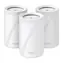 TP-LINK Deco BE65 (3er-Pack) weiß / Wi-Fi 7-System MESH BE9300 / Tri-Band / 2,4 GHz 574 Mbit/s / 5 GHz 2880 Mbit/s / 6 GHz 5760