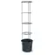 Prosperplast TOMATO GROWER Topf für den Anbau von Tomaten 39,2 cm Anthrazit