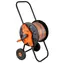Neo Tools 15-793 orange-schwarz / Gartenschlauchwagen mit klappbarer Halterung bis 60m 1/2" oder 20m 3/4"