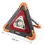 Neo Tools 99-076 / Tragbarer dreieckiger LED-Reflektor aus Kunststoff-Nylon / 10W / 4xAA / 3 Leuchtmodi