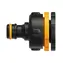 Fiskars 1027051 Comfort Multi-Schnellanschlussschlauch zum Wasserhahn, 1/2" & 3/4" & 1"