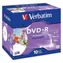 10 Stück DVD+ R 4,7 GB Verbatim 16x / Photo Injekt Printable / JewelCase