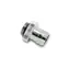 EKWB EK-HFB Fitting 12 mm - Nickel / G1|4" BSP / Silber