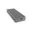 Icy Box IB-1817MC-C31 Anthrazit / Externes Gehäuse für M.2 NVMe & SATA / Kühlkörper / Schreibschutz / USB-C & USB A