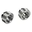 BitsPower Adapter Touchaqua gerade G1/4" männlich auf G1/4" weiblich silber / 2 Stk
