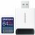Samsung SDXC PRO ULTIMATE 64 GB + Adapter / SDXC / USB 2.0 / Klasse 10