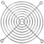 ARCTIC ACFAN00087A 120 mm / Gitter für Lüfter