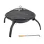 Cattara Feuerstelle mit Grillrost VESUV mit Deckel / 57 x 26 cm