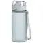 Xavax To Go Sportflasche für kohlensäurehaltige Getränke 500 ml / Öffnung mit einer Hand / Schlaufe