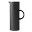 Stelton EM 77 mattschwarz / Vakuumkessel (Thermoskanne) / 1 l