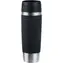 Emsa Travel Mug Waves Grande 0,5l schwarz / Thermobecher / Edelstahl