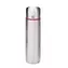 Iris Barcelona Thermoskanne aus Edelstahl 1 L Silber