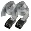Master Lock 3110EURDAT Set mit 2 Befestigungsgurten - grau - 250 cm