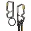 Spigen Karabiner mit Schlüsselring, 2. Generation (1 Stück), grau