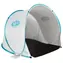 NILS Camp NC3173 grau-türkis / Selbstfaltendes Strandzelt / 110 x 140 x 110 cm / Wassersäule: 1000 mm