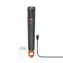 HAMA FLX1200-C LED-Taschenlampe, grau / wiederaufladbar / Aluminium / 1200 lm / 300 m / 4 Modi + SOS / IP44 / Zoom / Karabiner
