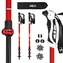 NILS TK8601 Trekkingstöcke rot