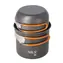 NILS Camp NC1704 Camping-Set, 2 Töpfe mit Besteck