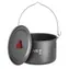 NILS Camp NC17117 Campingtopf mit Deckel, 4 l