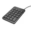 Trust XALAS schwarz / Numerische Tastatur / USB / 1,5 m