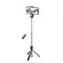 CellularLine Freedom Selfie-Stick mit Stativfunktion schwarz