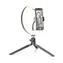 CellularLine Selfie Ring mit LED-Beleuchtung für Selfie-Fotos und -Videos schwarz