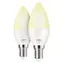 Niceboy ION SmartBulb AMBIENT E14 (2 Stück) / LED / E14 / 5,5 W / 470 lm / 2700-6500 K / WLAN