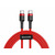 Baseus CATKLF-G09 Cafule rot / USB-C-Kabel / 60W / 1m