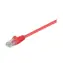 MicroConnect CAT5e U/UTP 1,5 m CCA rot / PVC