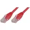 MicroConnect CAT5e U/UTP 0,5 m rot / PVC / AWG 24