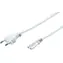 MicroConnect Netzkabel EU C - C7 1,5m weiß