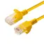 MicroConnect CAT6a U/UTP SLIM 0,5m gelb / LSZH