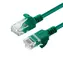 MicroConnect CAT6a U/UTP SLIM 1m grün / LSZH